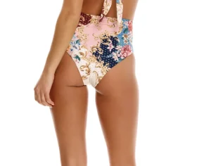 New Aqua Bendita Blush Alicia Hi Waist Bottom Hi-waist | Bikinis