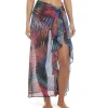 Hot Bleu Wild Thing Ruffle Sarong Pareos & Sarongs | Coverups & Resortwear