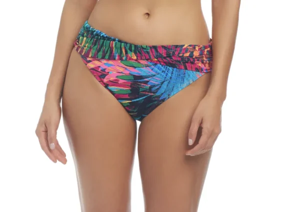 Sale Bleu Wild Thing Sarong Hipster Bottom Full Coverage | Bikinis