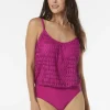 Clearance Coco Contours Lace Blouson 1pc Black or Magenta Full Coverage | Bikinis