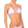 Discount Despi Infinity White Triangle Top | Bikinis