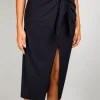 Outlet Maxi Sarong Black, Choc, Cherry, or Navy Swim Skirts | Pareos & Sarongs