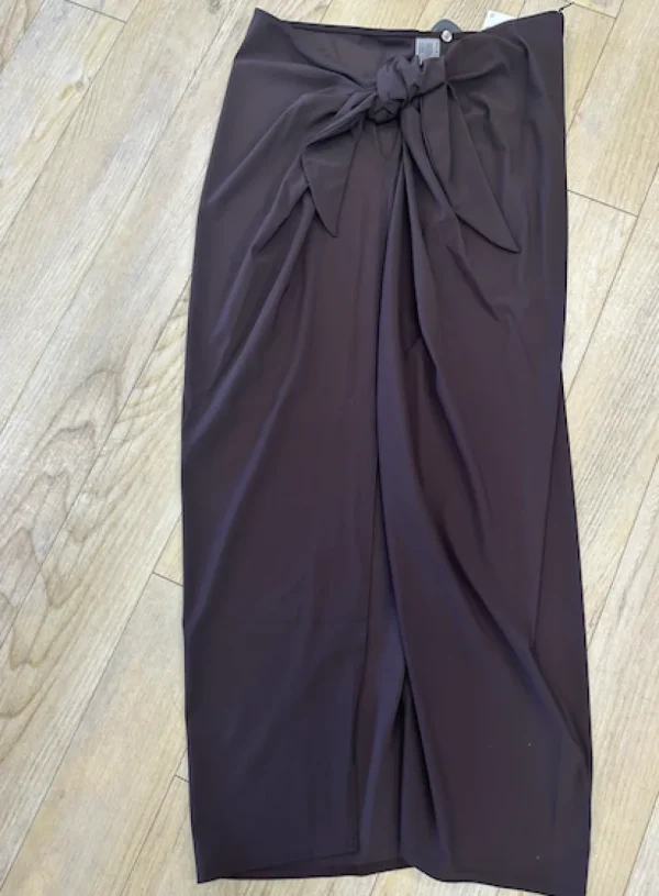 Outlet Maxi Sarong Black, Choc, Cherry, or Navy Swim Skirts | Pareos & Sarongs