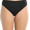 Clearance La Blanca Shirred Hipster Bottom Full Coverage | Bikinis