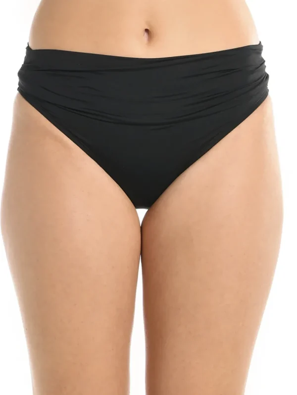 Clearance La Blanca Shirred Hipster Bottom Full Coverage | Bikinis