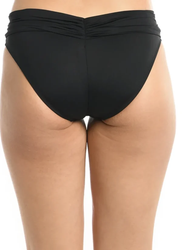 Clearance La Blanca Shirred Hipster Bottom Full Coverage | Bikinis