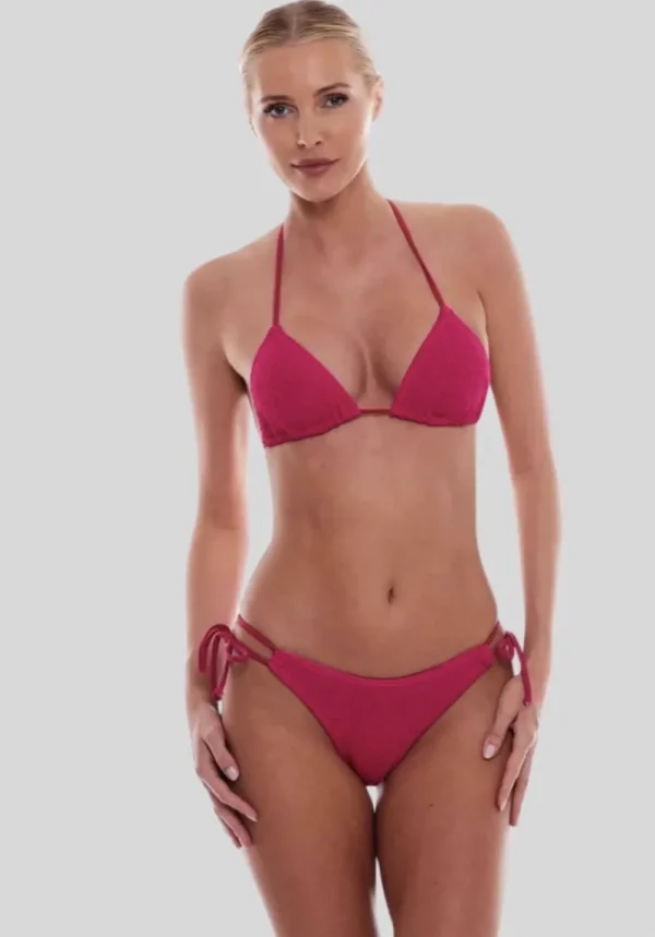 Hot Love & Bikinis Jamaica Raspberry or Violet Triangle Top | Bikinis