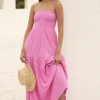 Fashion LSPACE Mallorca Maxi Dress Baltic, Black, or Raspberry Dresses | Beach Dress