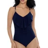 Sale Magicsuit Isabel Underwire 1pc Navy, Prune, or Black Full Coverage | Bikinis