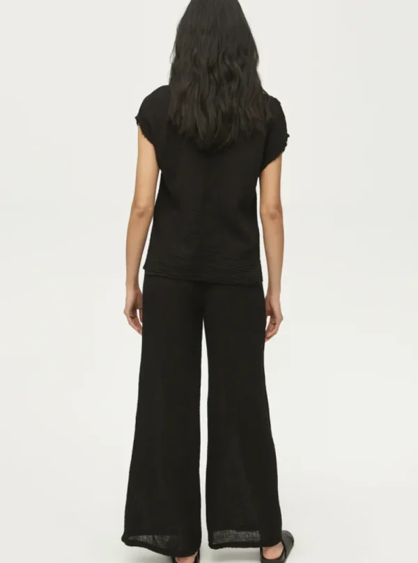 Best Double Gauze Susie Pant Black, White, or Pebble Beach Pants | Coverups & Resortwear