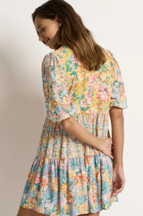 Discount Monte & Lou Mixed Floral Dress Dresses | Beach Dress