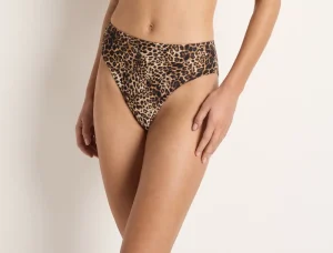 Clearance Monte & Lou Animal Hi Waist Bottom Moderate Coverage | Bikinis