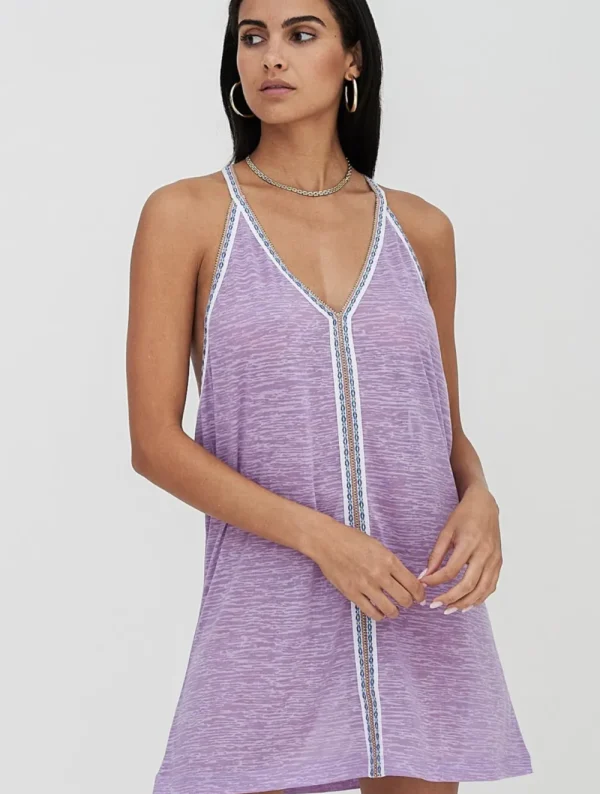 New Pitusa Mini Sundress Black, Blue, Lavender, Nude, or White Beach Dress | Coverups & Resortwear