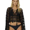 Sale Pq Midnight Noah Crop Top Coverups & Resortwear