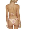 Clearance Pq Bahia Wavy Beaded Tie Side Bottom Teeny Tie Side | Bikinis