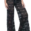 Outlet Pq Malibu Lace Pant in Midnight Beach Pants | Coverups & Resortwear