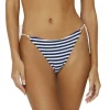 Best Pq Pisces Stripe Tie Side Bottom Full Tie Side | Bikinis