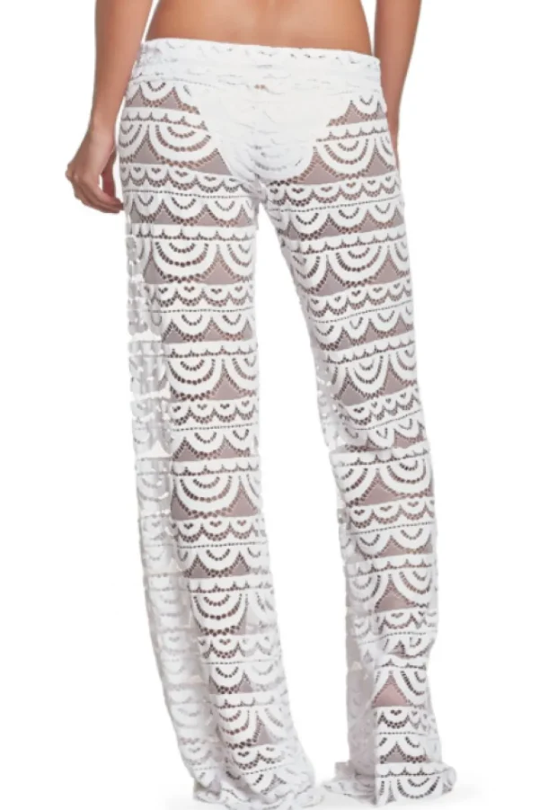 Outlet Pq Water Lily Malibu Lace Pant Beach Pants | Coverups & Resortwear