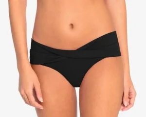 Clearance Robin Piccone Classic V-Bottom Black, White, or Malachite Full Coverage | Bikinis