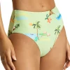 Sale Seafolly Isla Palm Hi Waist Bottom Hi-waist | Bikinis