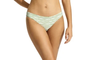 New Seafolly Isla Palm Reversible Hipster Bottom Moderate Coverage | Bikinis