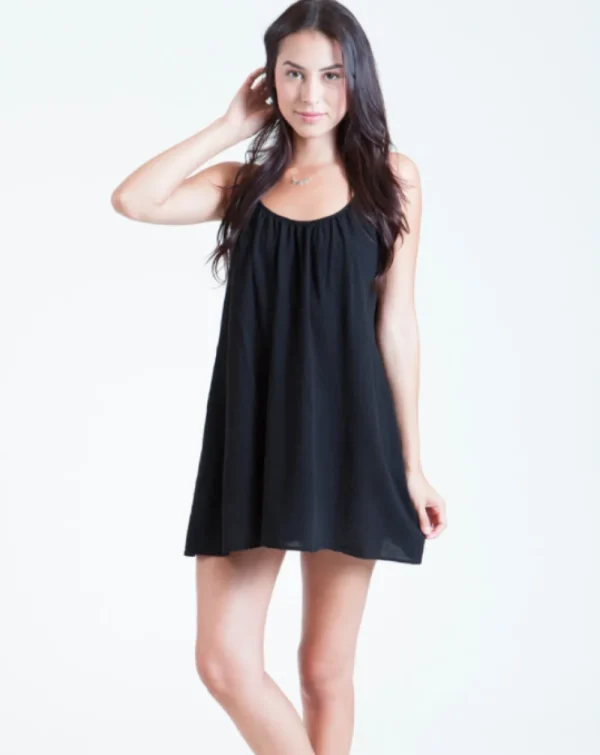 Clearance St.Barts Mini Dress in Pacific (Navy) Beach Dress | Coverups & Resortwear