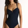 Fashion Shan Classic Molded Underwire 1pc Navy Full Coverage | Bikinis