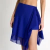 Online Swim Skirt With Mesh Pareo Blue, Black, or Red Swim Skirts | Pareos & Sarongs