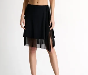 Online Swim Skirt With Mesh Pareo Blue, Black, or Red Swim Skirts | Pareos & Sarongs