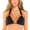 Sale Vix Bia Slider Top Black Triangle Top | Bikinis