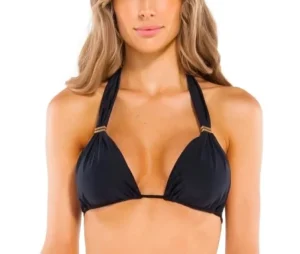 Sale Vix Bia Slider Top Black Triangle Top | Bikinis